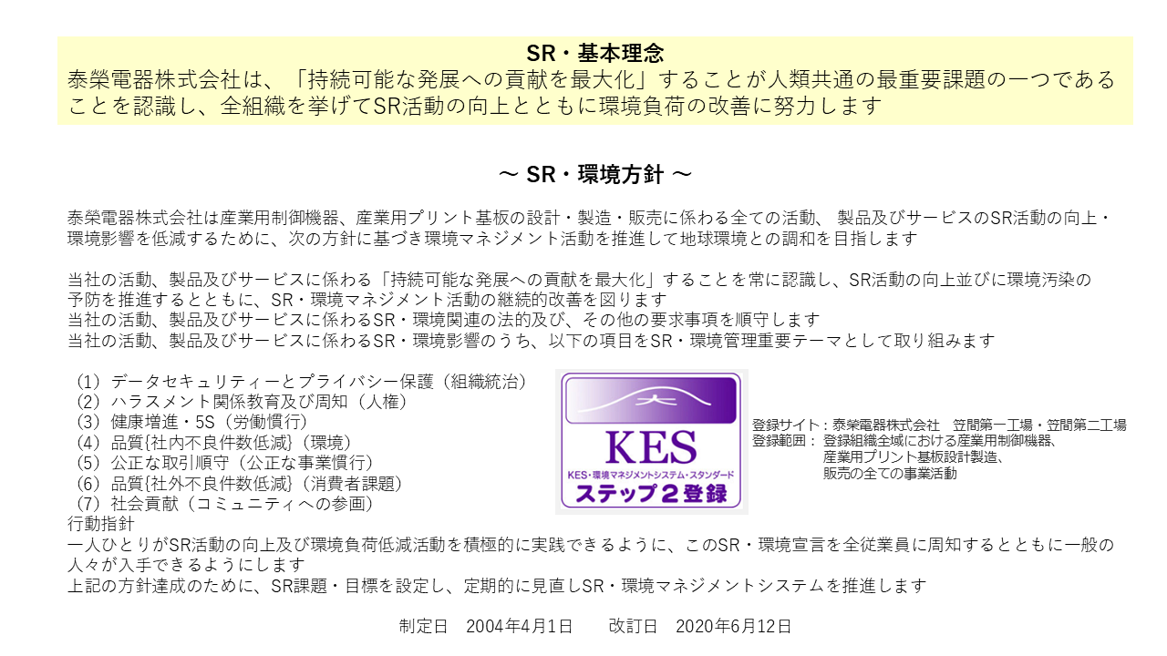 行動指針